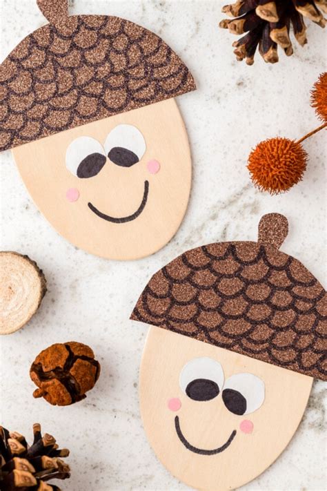 For Little Hands: Simple & Sweet Acorn Crafts