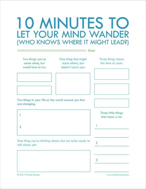 For Mindful Practice: Journal Prompts & Worksheet Printables