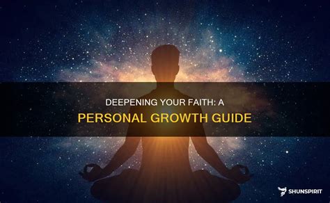 For Personal Growth: Deepening Your Own Faith Journey