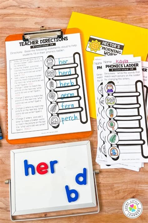 For the Little Learners: Phonics & Vocabulary Builders