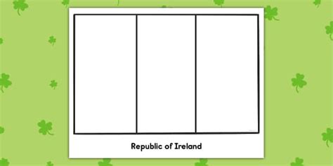 For the Little Leprechauns: Fun Printable Irish Flag Activities for Kids