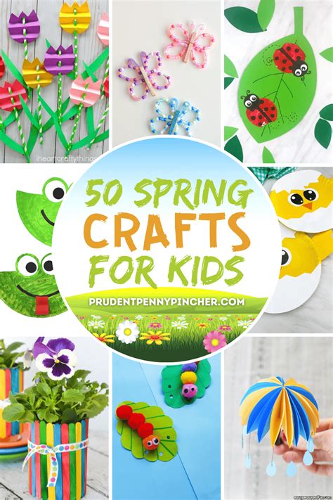 For the Little Sprouts: Easy-Peasy Printable Spring Crafts for Kids