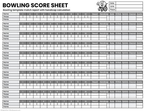 For the Stat Junkie: Detailed & Advanced Score Sheets