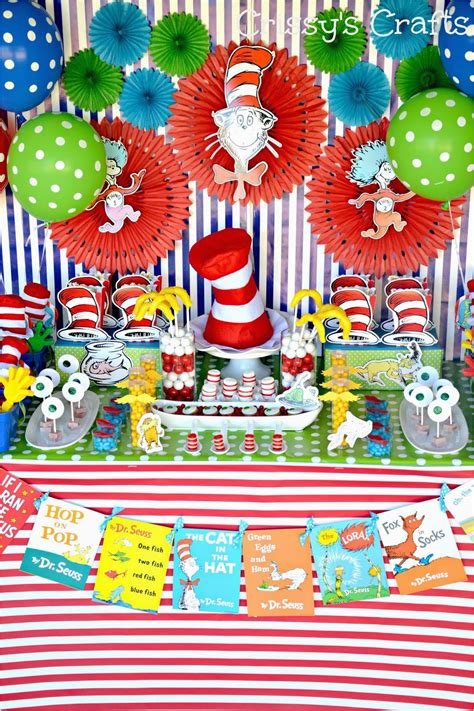 For the Ultimate Dr. Seuss Party: Decor & Ambiance Printables