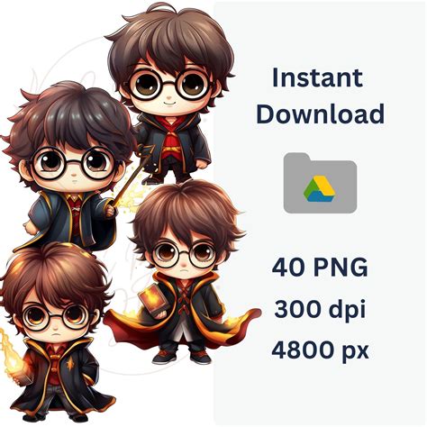 For the Youngest Wizards: Chibi & Simplified Designs