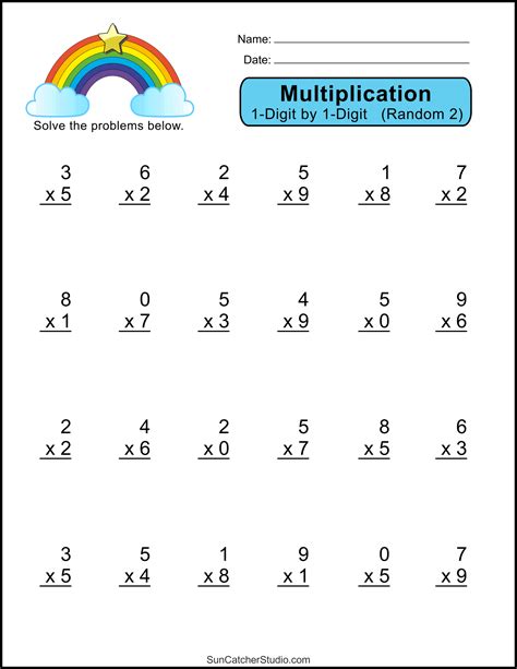 Foundational Math Mastery: Leveraging 3rd Grade Printable Worksheets