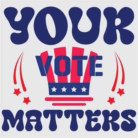 Friendly & Welcoming "Your Vote Matters" Signs