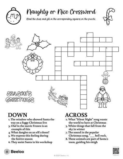 From Naughty to Nice: Crossword Themes for Every Christmas Vibe