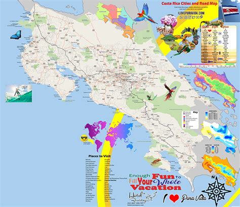 From Pixels to Pura Vida: Types of "Printable Costa Rica Maps" for Every Adventure