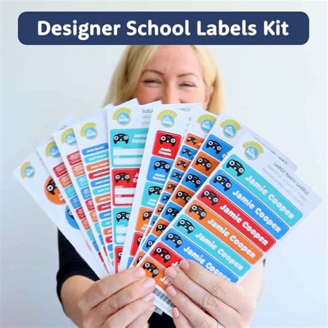 From Tiny Hands to Big Hearts: Labels for Kids to Use & Personalize