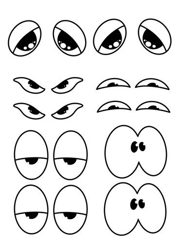 From Whimsical to Wacky: A Gallery of Printable Googly Eye Styles