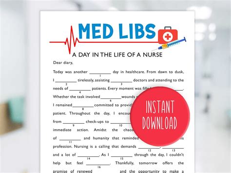 Fun & Games: Interactive Printables for Nurses Week