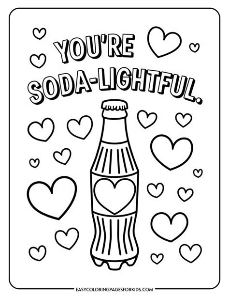 Funny & Punny Love Notes Coloring Pages