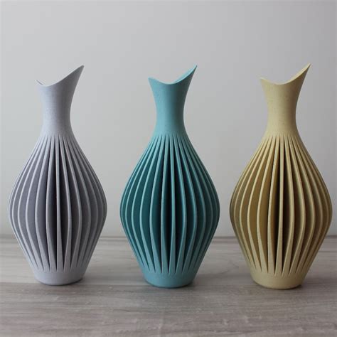 Geometric & Modern Marvels: Sleek Vase Templates