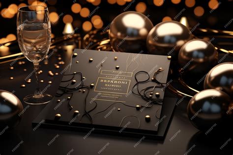 Glamour & Glow: Elegant & Sophisticated New Year's Hat Printables