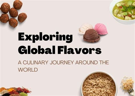 Global Flavors: International Cuisine Adventures in Food Coloring