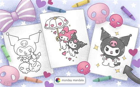 Go Forth and Color Your World Kuromi-Style!