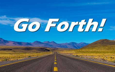 Go Forth and Track!