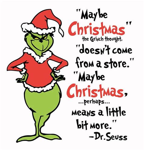 Grinch-Themed Christmas Quotes & Sayings