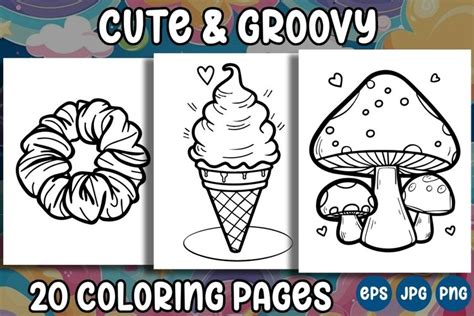 Groovy Coloring Fun: A Splash of Creativity
