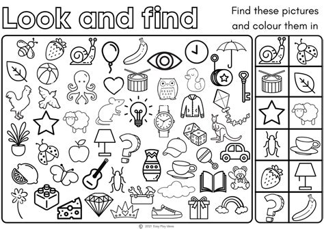 Grown-Up Challenges: Advanced & Intricate Printable Look and Finds