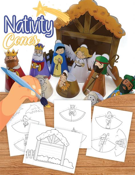 Hands-On History: Interactive & Educational Printable Nativity Activities