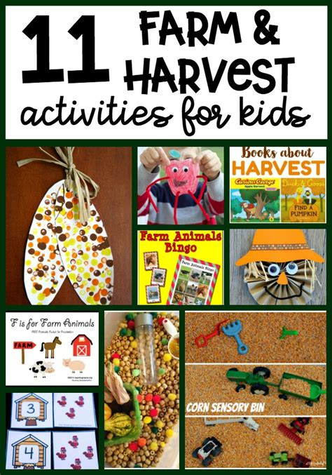 Harvest & Farm Fun: Printable Activities