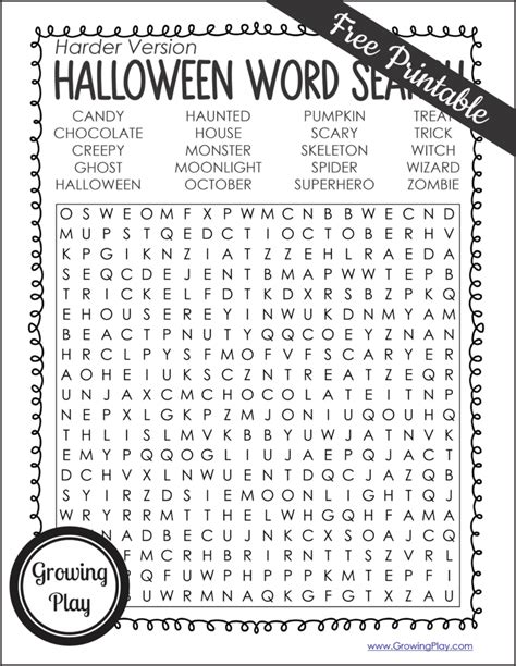 Haunted Gatherings: Integrating Word Searches into Halloween Parties & Events