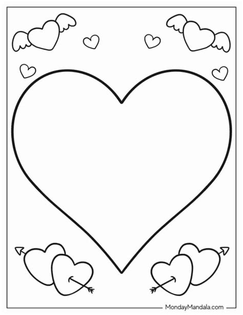 Heart Coloring Sheet Categories to Ignite Your Creativity