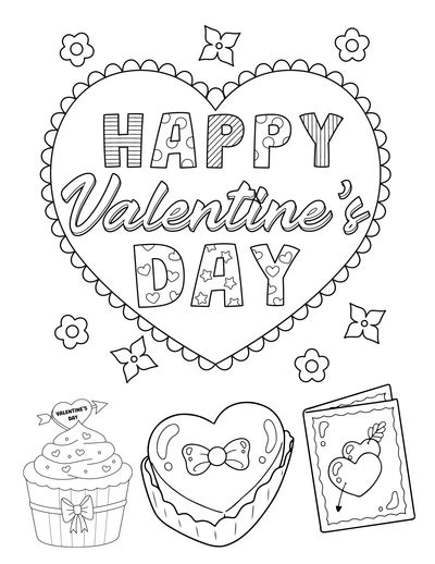 Heartfelt Hues: Dive into Our Favorite Free Valentine's Day Coloring Page Categories