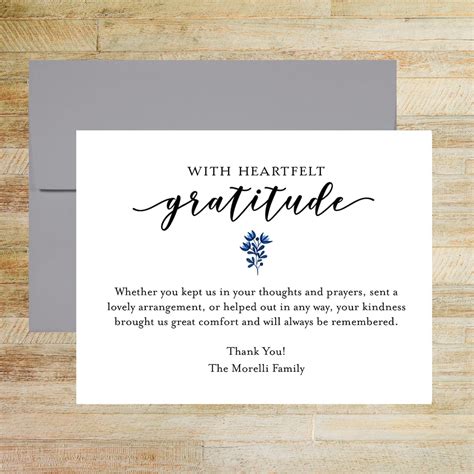 Heartfelt Thanks: Printable Cards & Gratitude Notes