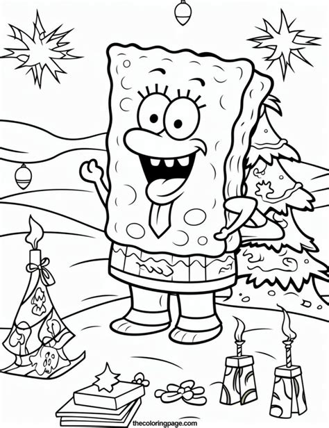 Holiday & Celebration: Festive Spongebob Sheets