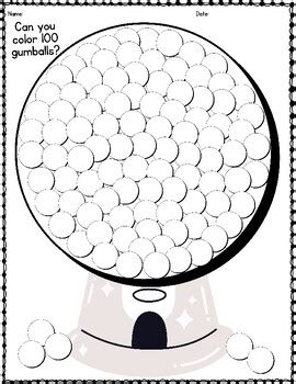 Holiday & Seasonal Themes: Gumball Machine Printables