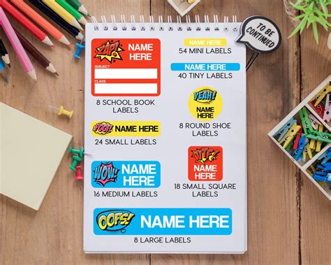 Home & Hobby Hero: Labels for Personal Organization