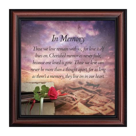 Honoring Their Memory: Using the Poem in Memorials & Tributes