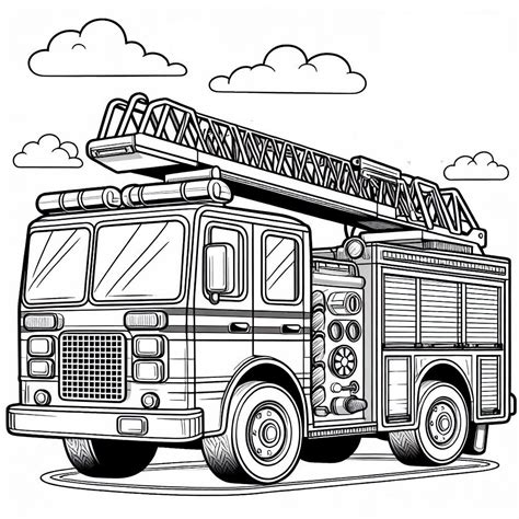 How to Choose the Best Fire Truck Coloring Pages for Your Needs