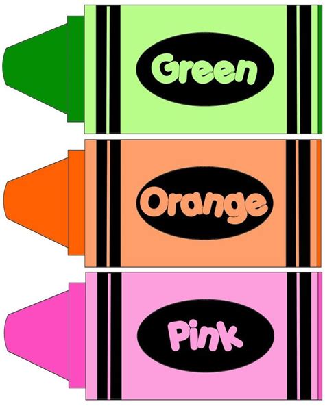 How to Choose the Best Free Printable Crayon Labels for Your Needs
