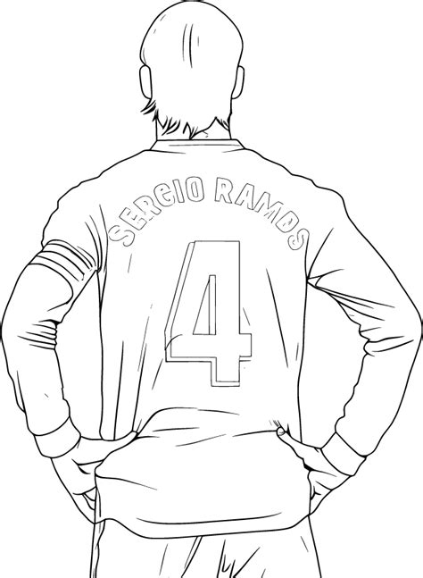 How to Choose the Best Sergio Ramos Coloring Pages for Your Needs
