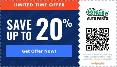 How to Redeem Your O'Reilly Coupon (In-Store & Online)