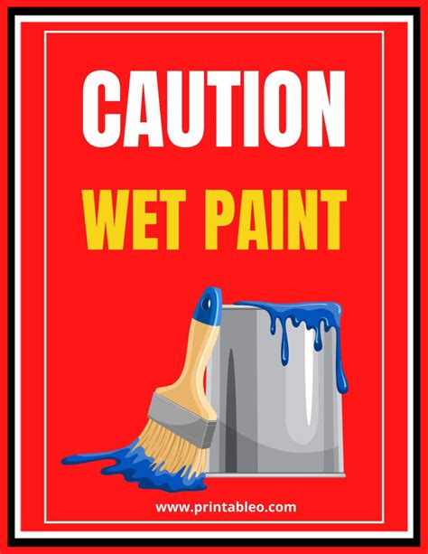 Humorous & Friendly: Adding Personality to Your Wet Paint Warning