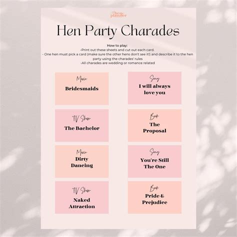 Icebreakers & Mingle Magic: Hen Night Games Printable for Getting the Party Started