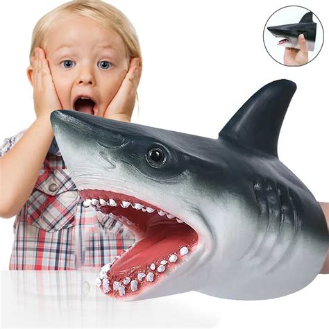 Imaginative Play & Storytelling: Shark Robot Props & Puppets