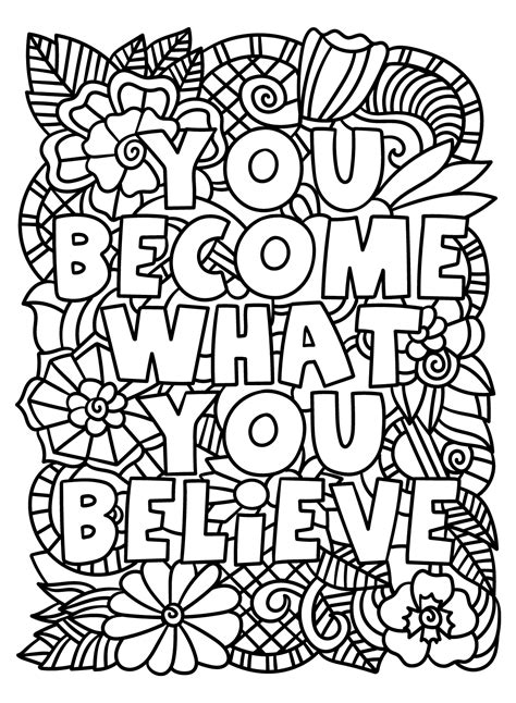 Inspiration & Impact: Quote Posters & Coloring Pages