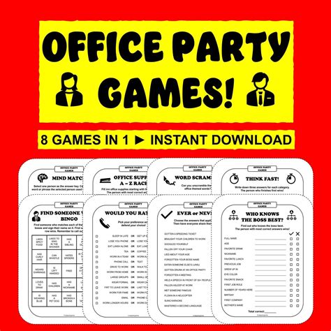 Instant Party Starters & Icebreakers