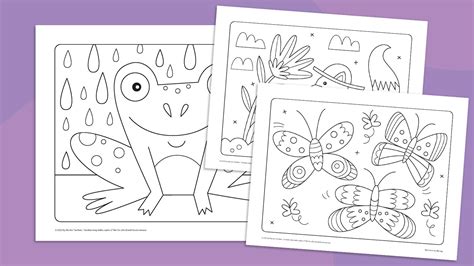 Interactive Fun: Coloring Pages as Activities