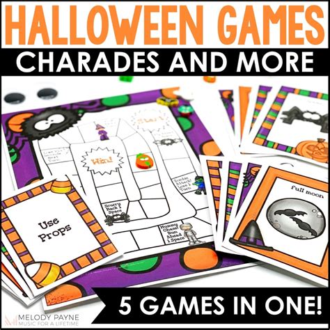 Interactive & Game-Ready Printable Halloween Fun