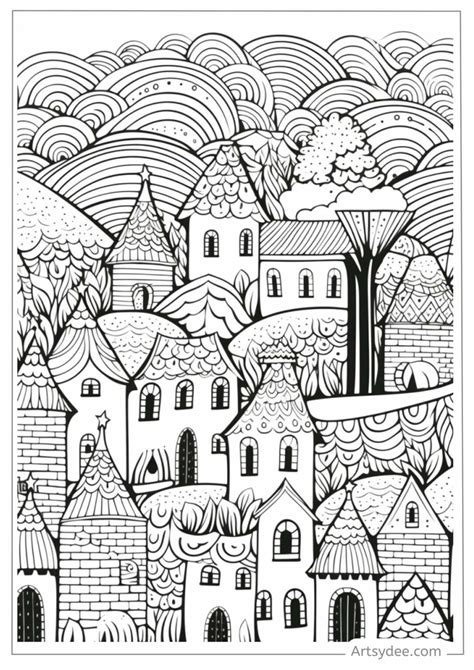 Intricate Designs for Older Kids & Adult Coloring Enthusiasts