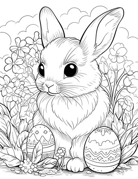 Intricate & Detailed Bunnies: For Older Kids and Adults