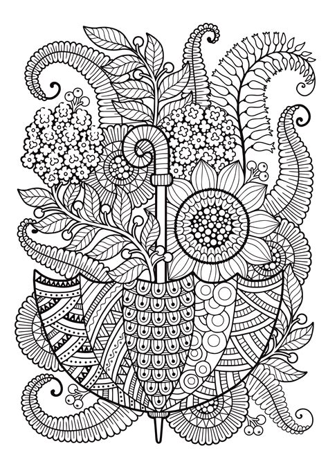 Intricate Patterns for Mindful Coloring (Adults)
