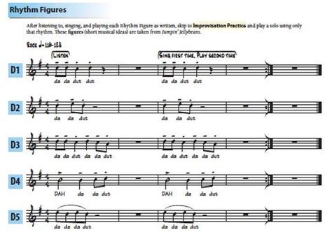 Jazzing It Up: Smooth Rhythms & Improvisation Starters
